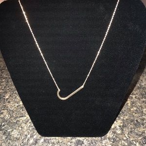 Initial J necklace
